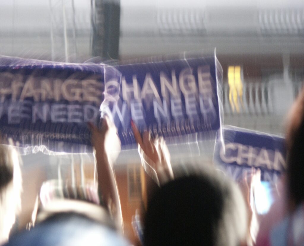 2008 – Presidential Campaign Rally of Barack Obama